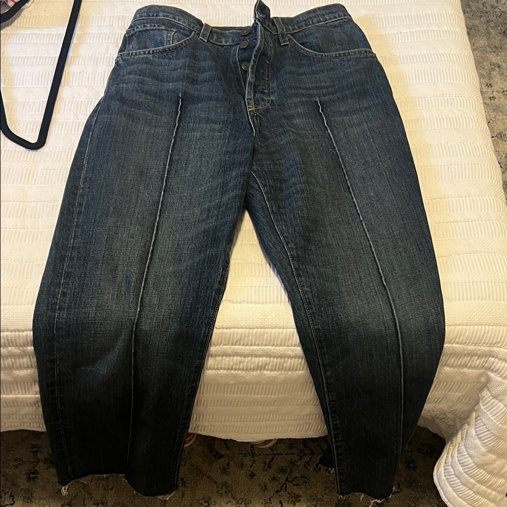 imogene + willie Dark Blue Relaxed Women Jeans